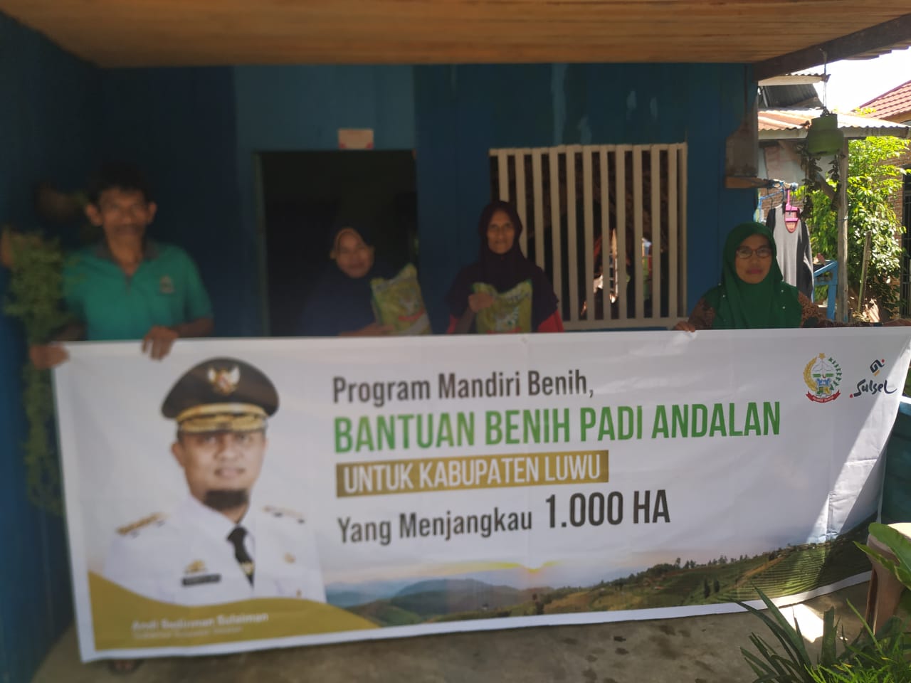 1.000 Hektar Lahan di Luwu Dapat Bantuan Benih dari Pemprov Sulsel